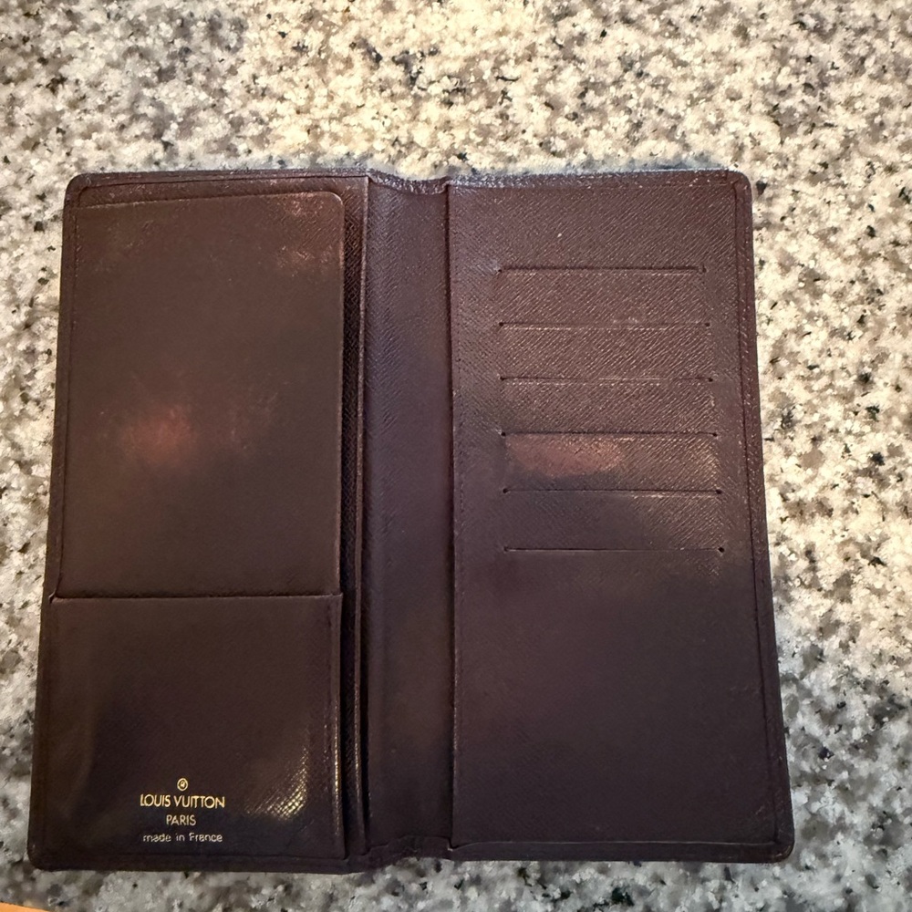Louis Vuitton vintage purple leather Wallet